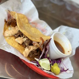 Mula with birria really good