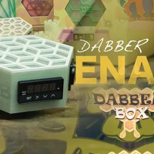 3D printed, 100% USA made and designed enails available right here at the #dabshop #dabberbox