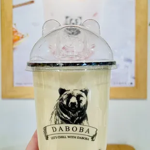 Gold Pearl Green Milk Tea 25% Sugar