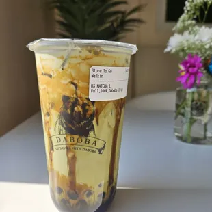 Brown Sugar Matcha Large