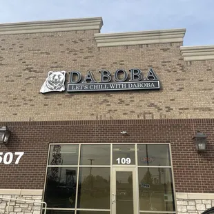 Store front. You won't miss it.