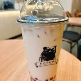 Honey Golden Pearl Green Milk Tea