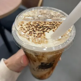 Roasted brown sugar milk tea
