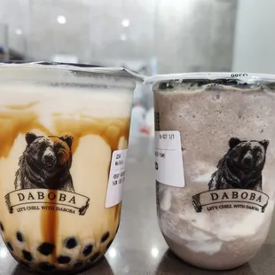 Brown sugar milk tea / Orea cookie
