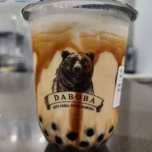 Brown sugar milk tea