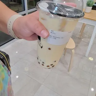 Green Milk Tea