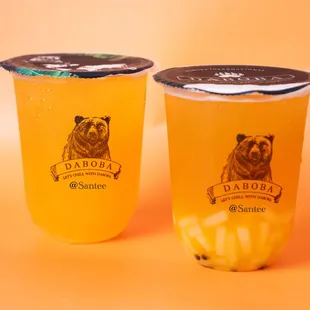 Mango Kumquat Green Tea and Orange Green Tea