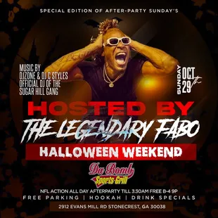 Afterparty Sundays hosted by FABO