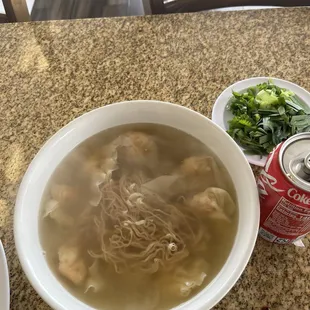 Wonton soup not that great