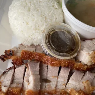 Was so good ! Roasted Pork with Rice