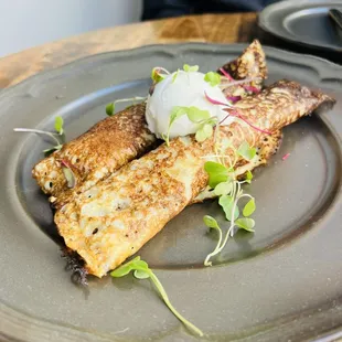 Blinchiki wich Chicken