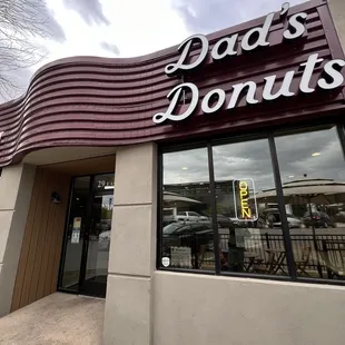 Signage and entrance