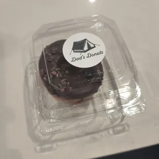 Mocha premium donut