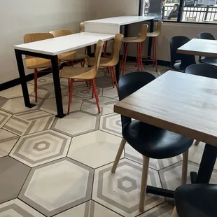 A quick shot of some of the setting area, in the back was some of the patio.