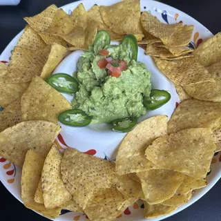 Guacamole and Tortilla Chips