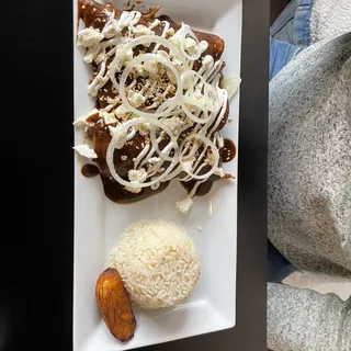 Mole Poblano with Pollo Enchiladas