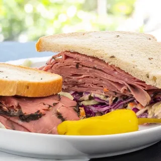 Renee Special Hot Corned Beef Sandwich
