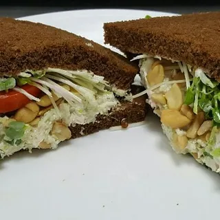 Cashew Chicken Salad Sandwich
