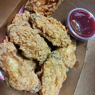 Sweet and Spicy Chicken Wings