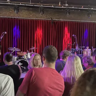 Empty stage waiting....