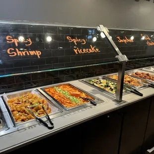interior, salads