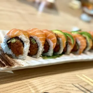 Spicy Tuna Salmon Roll