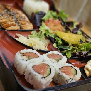 Salmon Teriyaki box