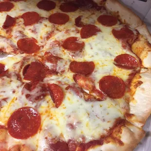 Pepperoni pizza