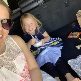 She LOVED her Mac and cheese