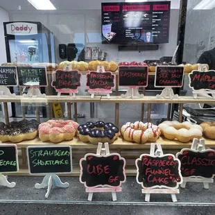 Donut display!