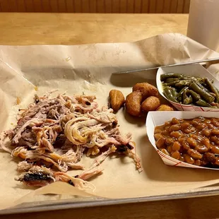 Pulled pork plate