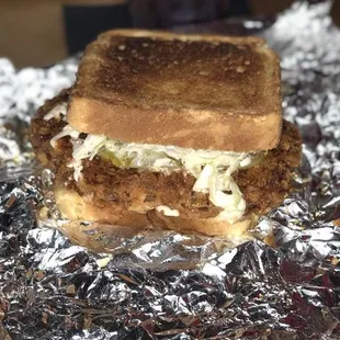 "Metairie" chicken sandwich