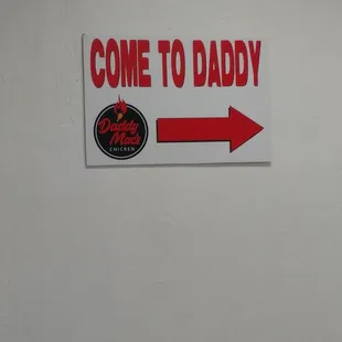 I'm coming Daddy!