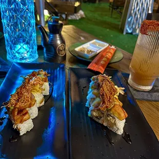 Karol G Roll (right) and El Fokin Ninja Roll (left)