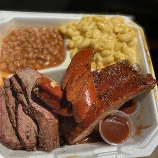3 Meat Combo Tri-Tip, Chicken and Hot Links