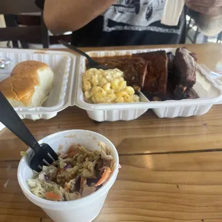 2 Meat Dinner Tri-Tip and Ribs