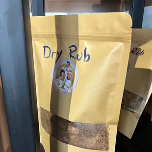 Dry rub to take home