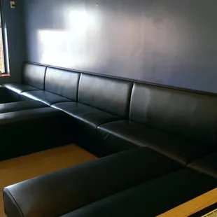 Comfy seating, a nice casual meeting place.