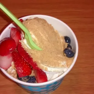 Froyo! Pineapple and coconut