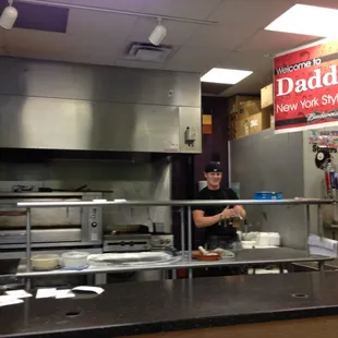 Daddyo's Pizza is the Perfect LOCAL pizzeria ! Reminds me of living in New York !  We visit or order in once a week!