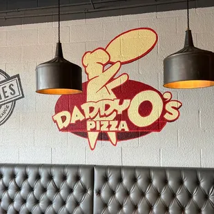 the logo of the restaurant