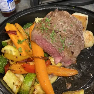 Perfectly. Cooked. Steak.