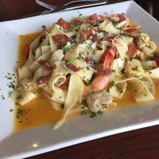Seafood pasta