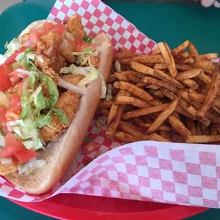 Catfish Po Boy