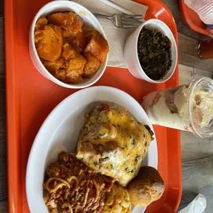 Lasagna  sweet potatoes