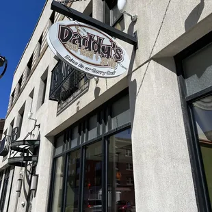 the outside of a restaurant