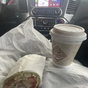 Miami Wrap and Cafe Con Leche
