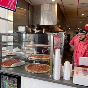 a man behind the counter