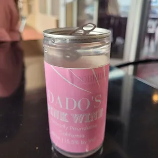 Namesake wine in a can