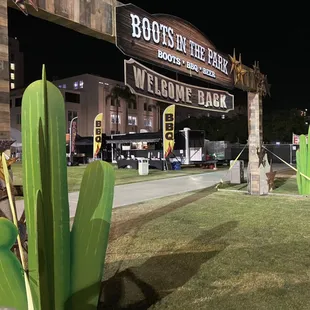 Serving at San Diego Boots in the Park Concert